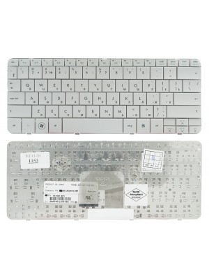 Клавіатура HP Pavilion DV2-1000 DV2-1100 DV2-1200 DV2Z-1000 DV2Z-1000 CTO біла High Copy (512161-251)