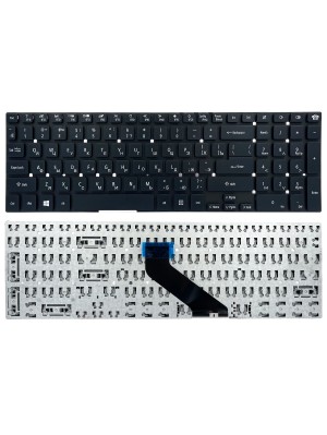 Клавіатура для Gateway NV55 PackardBell TS11 LS11 F4211 чорна без рамки Прямий Enter High Copy (PK130HQ1A04)