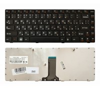 Клавіатура Lenovo IdeaPad Z380 Z385 B470 B475 G470 G475 V470 Z470 B480 B485 G480 G485 Z480 Z485 B490 M490 M495 чорна High Copy (25-011680)