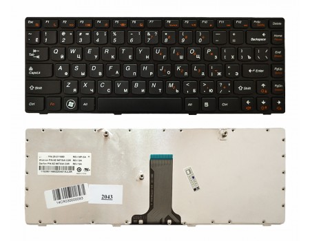 Клавіатура Lenovo IdeaPad Z380 Z385 B470 B475 G470 G475 V470 Z470 B480 B485 G480 G485 Z480 Z485 B490 M490 M495 чорна High Copy (25-011680)