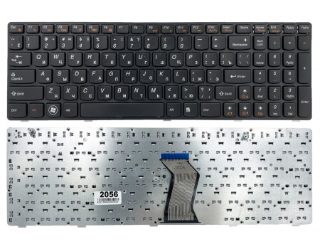Клавіатура Lenovo IdeaPad G580 G585 Z580 Z585 чорна High Copy (25-201846)