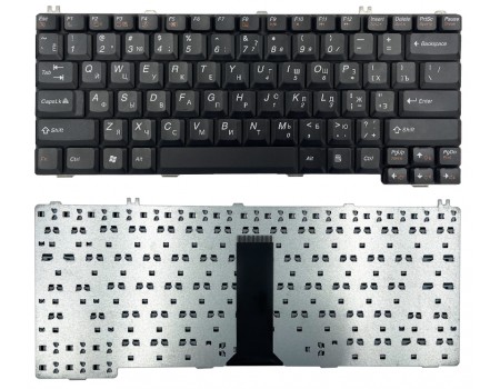 Клавіатура Lenovo IdeaPad G430 G450 G530 Y330 Y430 U330 C100 C200 C460 C510 N200 V100 чорна High Copy (25-007696)