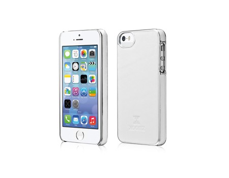 Чехол Xoomz для iPhone 5/5S/5SE Luxury Electroplating White (back cover) (XIP505W)