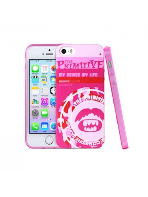 Чехол Remax для iPhone 5/5S/5SE Primitive 2 Pink