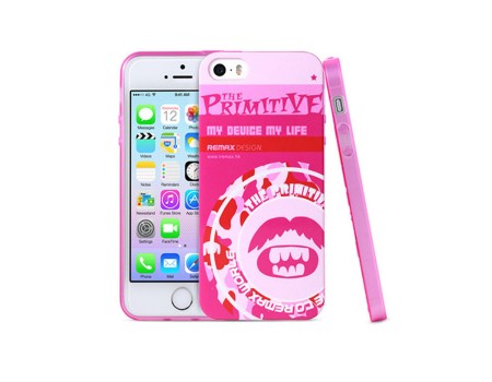 Чехол Remax для iPhone 5/5S/5SE Primitive 2 Pink