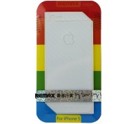 Захисна плівка Remax для iPhone 5/5S/5SE (front+back) Pure Sticker White