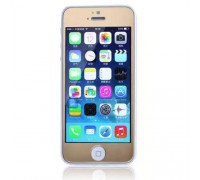 Захисне скло Remax для iPhone 5, iPhone 5S, iPhone 5SE Colorful Golden, 0.2mm, 9H