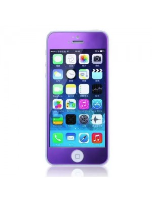 Захисне скло Remax для iPhone 5, iPhone 5S, iPhone 5SE Colorful Purple, 0.2mm, 9H