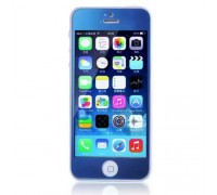 Захисне скло Remax для iPhone 5, iPhone 5S, iPhone 5SE Colorful Blue, 0.2mm, 9H