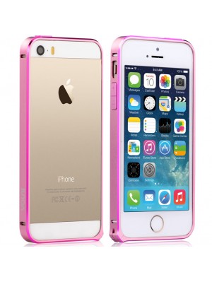  Бампер Vouni для iPhone 5/5S/5SE Buckle Color Match Pink/Rose