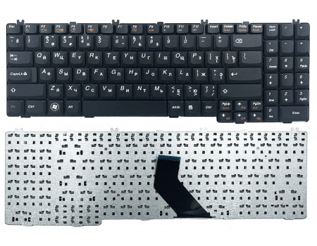 Клавіатура Lenovo IdeaPad B550 B560 G550 G550A G550M G550S G555 V560 V565 чорна High Copy (25-008405)