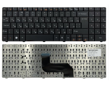Клавіатура Gateway NV52 NV58 NV5213U Packard Bell EasyNote LJ61 LJ67 LJ71 DT71 чорна Original PRC (MP-07F33SU6442)
