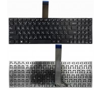 Клавіатура для Asus A55N A56 K56 S56 S550 S550C S550V S550X X555Y X553M K553M F553M S500C VM510L чорна без рамки Прямий Enter High Copy