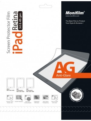 Захисна плівка Monifilm для iPad 2, New iPad 3, iPad 4, AG - матова (M-APL-P302)