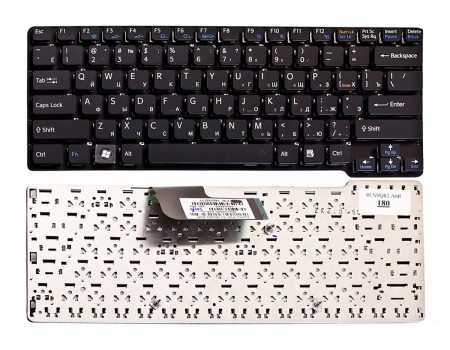 Клавіатура для Sony VGN-CW Series чорна High Copy (148755771)