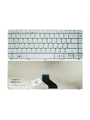 Клавіатура Gateway NV49C Packard Bell EasyNote NM85 NM86 NM87 біла High Copy (9Z.N1P82.40R)