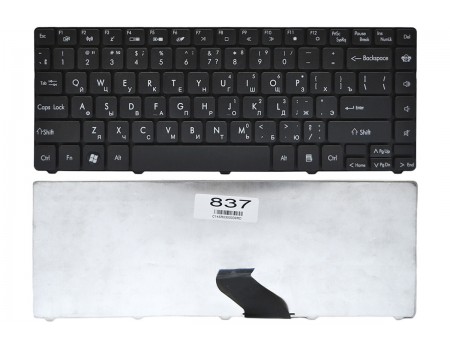 Клавіатура Gateway NV49C Packard Bell EasyNote NM85 NM86 NM87 чорна High Copy (9Z.N1P82.30R)