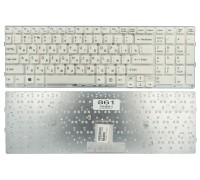 Клавіатура Sony VPC-EB Series біла без рамки Прямий Enter High Copy (V111678A)