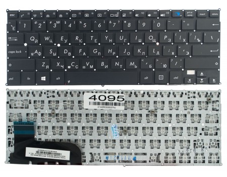 Клавіатура Asus Taichi 21 чорна без рамки Прямий Enter Original PRC