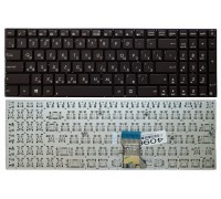 Клавіатура Asus UX52 UX52A UX52V UX52VS коричнева без рамки Прямий Enter Original PRC (NSK-USG0R)
