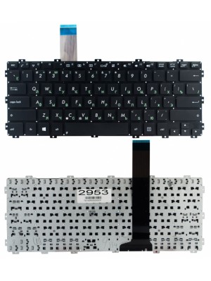 Клавіатура для Asus X301 X301A F301 R300 чорна без рамки Прямий Enter High Copy