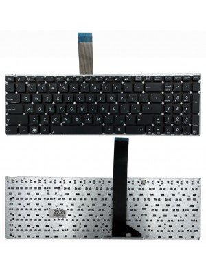Клавіатура для Asus X501 X501A X501U X550 X552 X750 чорна без рамки Прямий Enter з двома кріпленнями High Copy