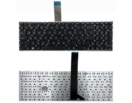 Клавіатура для Asus X501 X501A X501U X550 X552 X750 чорна без рамки Прямий Enter з двома кріпленнями High Copy