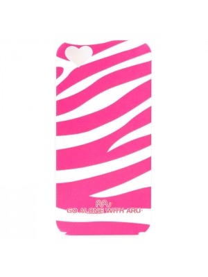 Чохол ARU для iPhone 5/5S/5SE Zebra Stripe Pink