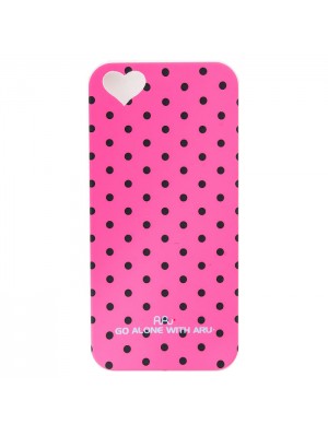 Чохол ARU для iPhone 5/5S/5SE Cutie Dots Pink
