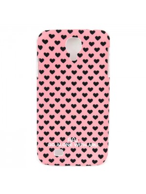 Чохол ARU для Samsung Galaxy S4 Hearts Pink