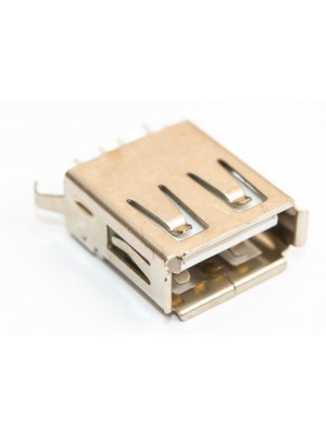Роз'єм USB 2.0 A02/C single (13х5х13мм) in board slit