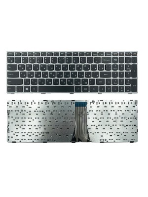Клавіатура для Lenovo IdeaPad G50-30 G50-45 G50-70 Z50-70 B50-30 B50-45 E51-80 Z51-70 G70-80 Z70-70 500-15ACZ 500-15ISK чорна/сіра High Copy