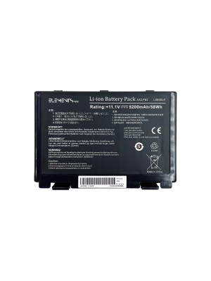  Батарея Elements MAX для Asus F52 F82 K40 K50 K51 K60 K61 K70 X87 10.8V 5200mAh (F82-3S2P-5200)
