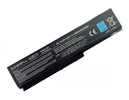 Батарея Elements MAX для Toshiba Satellite A655 A660 C640 L600 L650 L670 L700 L750 L775 M500 M640 P750 Equium U400 11.1V 5200mAh (3819-3S2P-5