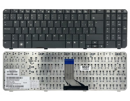 Клавіатура HP Compaq CQ61 G61 чорна NORDICS High Copy