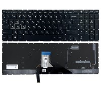 Клавіатура HP Omen 15-DH 15-DC чорна без рамки Прямий Enter підсвічування RGB Original PRC (910300206930)