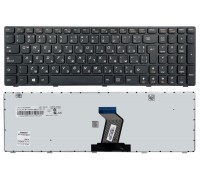 Клавіатура Lenovo IdeaPad G580 G585 Z580 Z585 чорна болгарська Original PRC (25-201846)