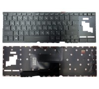 Клавіатура Asus ROG Zephyrus GX701GV GX701GX чорна без рамки Прямий Enter підсвічування RGB UKR Original PRC (0KN1-661UA11)