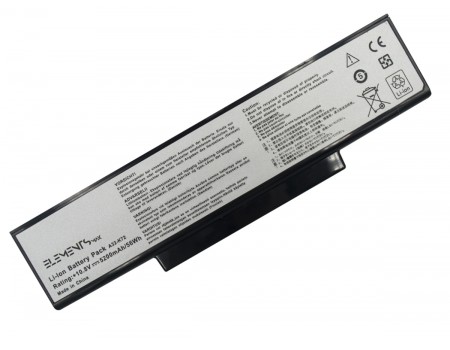 Батарея Elements MAX для Asus A72 K72 K73 N71 N73 X77 10.8V 5200mAh (K72-T-3S2P-5200)