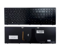 Клавіатура для Lenovo IdeaPad Flex15 G500S G505S чорна Підсвічування High Copy (25214140)