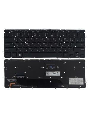 Клавіатура Dell XPS 12 9Q23 9Q33 L221X XPS 13 9333 L321X L322X чорна без рамки підсвічування Прямий Enter Original PRC (08FJXT)