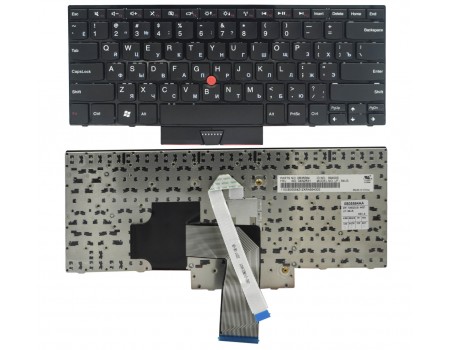 Клавіатура Lenovo ThinkPad Edge E320 E325 E420 E420s E425 чорна Fingerpoint Original PRC (04W2631)