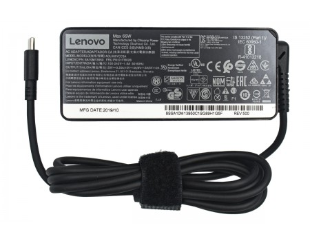 Блок живлення Lenovo USB Type-C 65W Original PRC (ADLX65YCC3A)