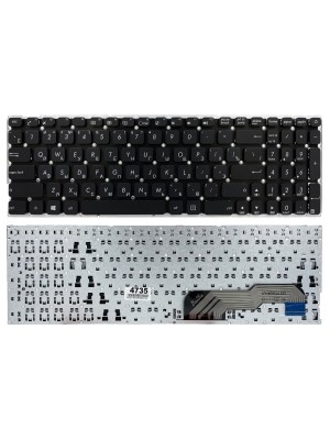 Клавіатура для Asus X541 A541 R541 F541 D541 чорна без рамки Прямий Enter PWR High Copy