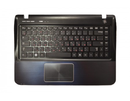 Клавіатура Samsung Q330 Q430 QX410 SF410 чорна в корпусі High Copy (9Z.N5PSN.00R)