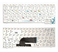 Клавіатура Lenovo IdeaPad S10-2 біла Fruit Edition High Copy (V103802AS1)