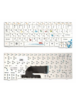 Клавіатура Lenovo IdeaPad S10-2 біла Fruit Edition High Copy (V103802AS1)