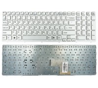 Клавіатура Sony SVE15 SVE17 біла High Copy
