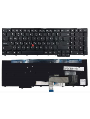Клавіатура Lenovo ThinkPad E531 E540 L540 T540P L560 W540 W541 W550 чорна fingerpoint Original PRC