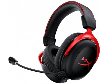 Bluetooth-гарнитура HyperX Cloud II WL USB Black/Red (4P5K4AA)